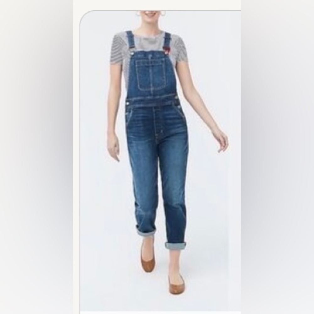 Jc .crew woman’s denim overalls - Picture 2 of 10